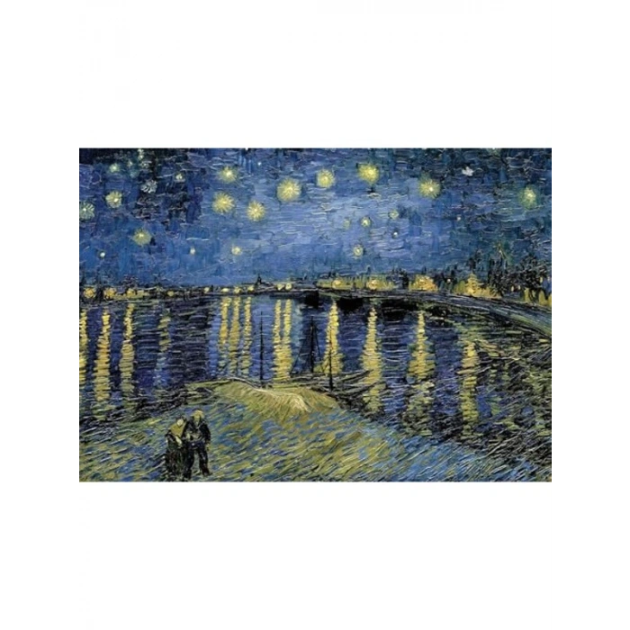 Vincent Van Gogh Temalı 1000 Parça Yıldızlı Gece Puzzle Seti