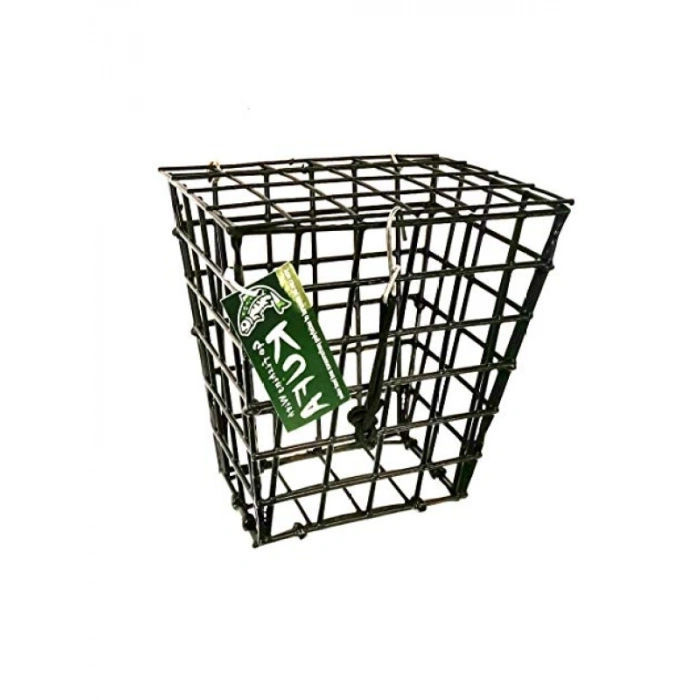 Vinil Kaplı Tel Yem Kafesi - 7x6x4 Boyut