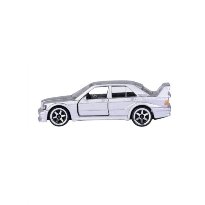 Vintage Metal Diecast Araba, Gri Renkli Tasarım