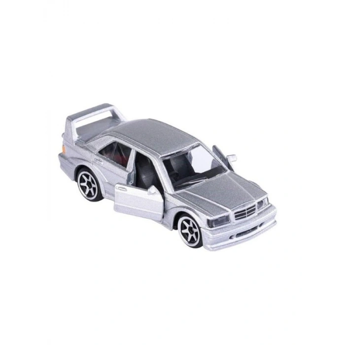 Vintage Metal Diecast Araba, Gri Renkli Tasarım