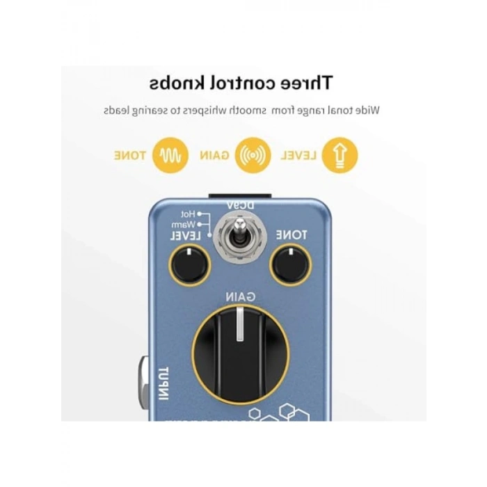 Vintage Overdrive Pedalı ile İkonik Ses Deneyimi