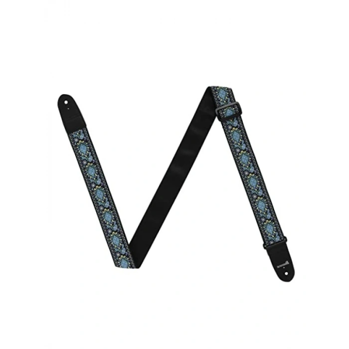 Vintage Tarzda Açık Mavi Gitar Askısı