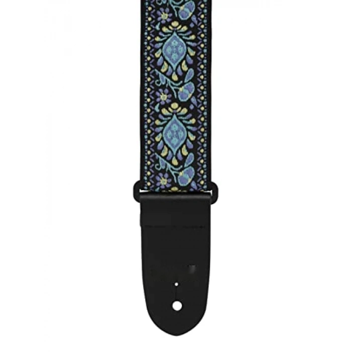 Vintage Tarzda Açık Mavi Gitar Askısı