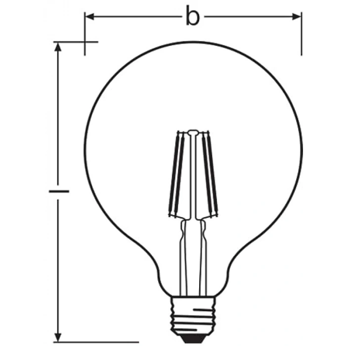 Vintage Tasarımlı E27 Soketli 35W LED Lamba