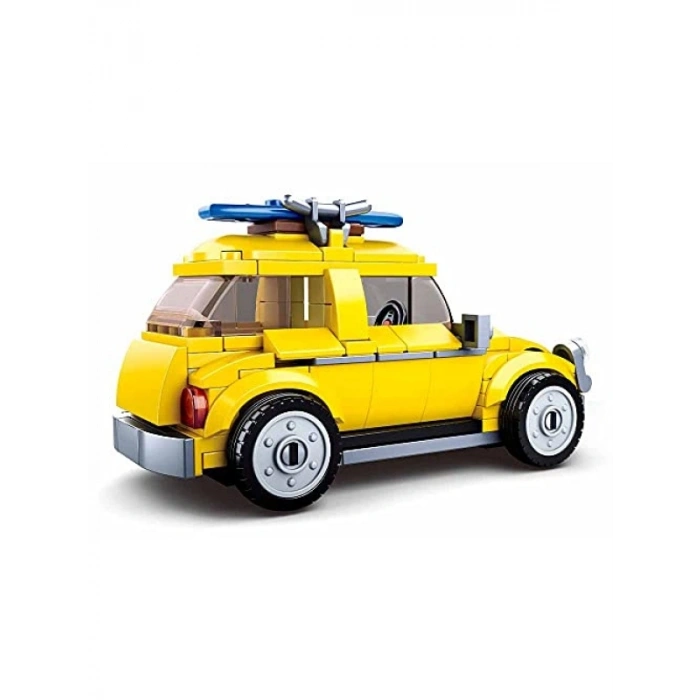 Vintage Temalı Model Bricks Yapım Seti (176 Parça)