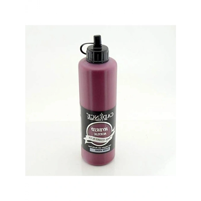 Vişne Renk Akrilik Boya - 500 ml Kapasite