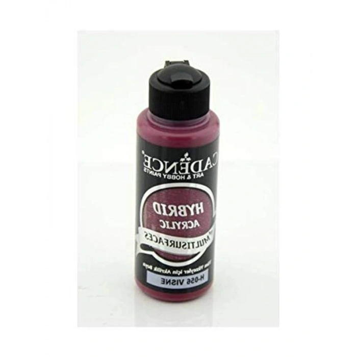 Vişne Renkli Akrilik Boya, 120ml Boyutunda