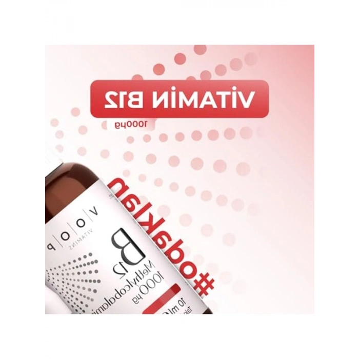 Vitamin B12 Methylcobalamin Sprey-Damla, 10 ml