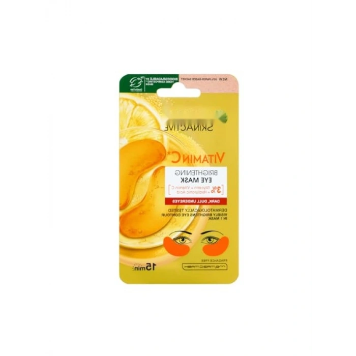 Vitamin C ve Hyaluronik Asit İçeren Göz Maskesi