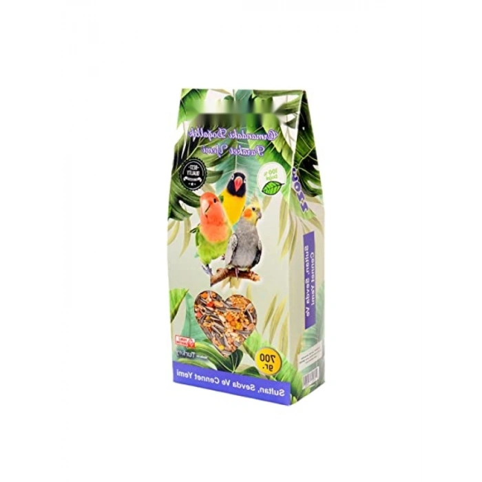 Vitaminli Paraket ve Kuş Yemi - 700 Gr