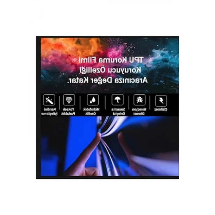 Vites Etrafı Koruyucu TPU Set, 8li Set ile Uyumlu