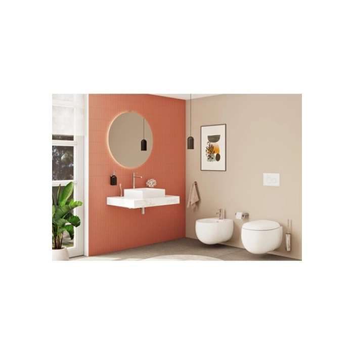 VitrA A45123 Lavabo Sifonu, T Tipi, Krom