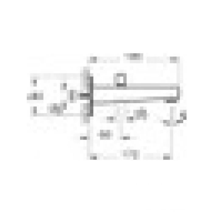 VitrA Artema Minimax Square Çıkış Ucu (El Duşu Çıkışlı) Krom A43595