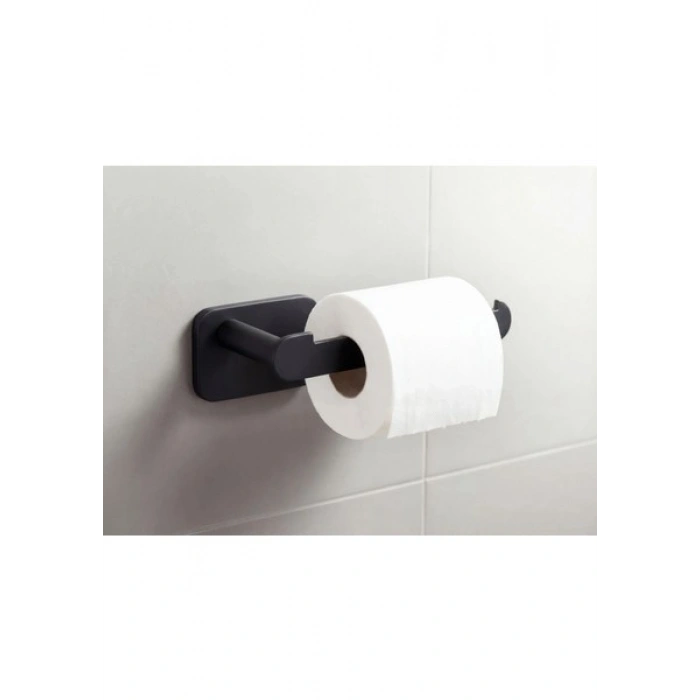 VitrA Base 600 A4413436 Tuvalet Kağıtlığı, Mat Siyah