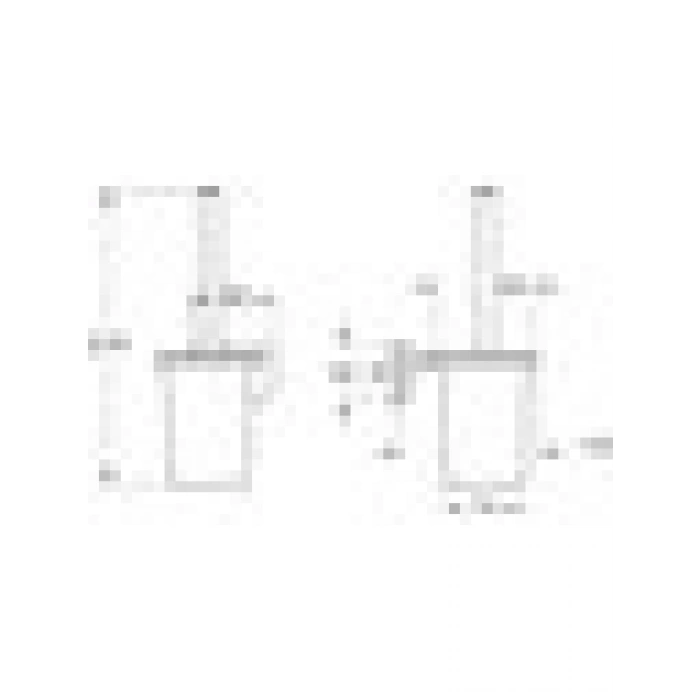 VitrA Base 600 A4413536 Tuvalet Fırçalığı, Mat Siyah