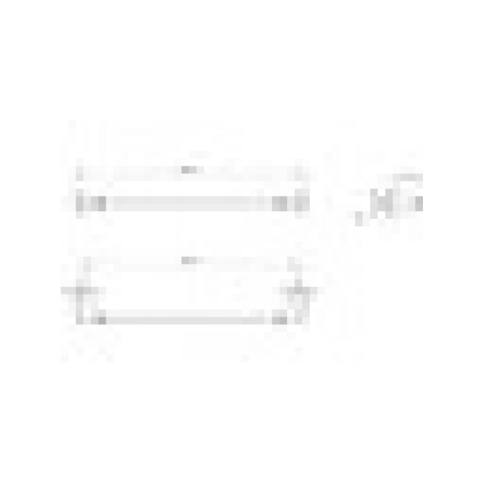VitrA Base 800 A4408336 Uzun Havluluk, Mat Siyah