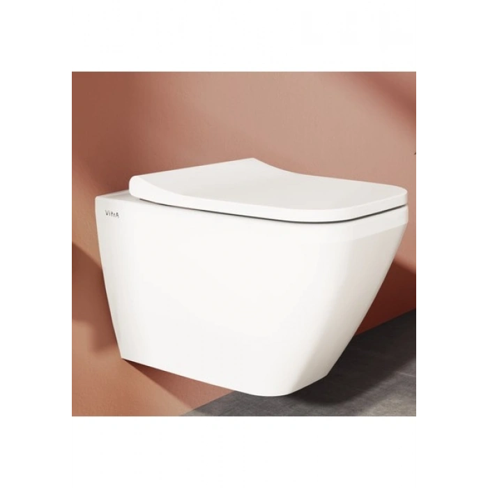 VitrA Integra Square 191-003-009 İnce Klozet Kapağı