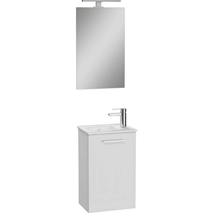 Vitra Mia 69576 Banyo Dolabı Seti Kapaklı 40 cm Parlak Beyaz