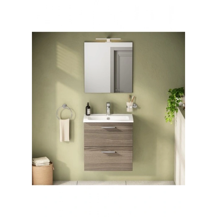 VitrA Mia 75103 Banyo Dolabı Seti, Çekmeceli, 60 cm, Cordoba