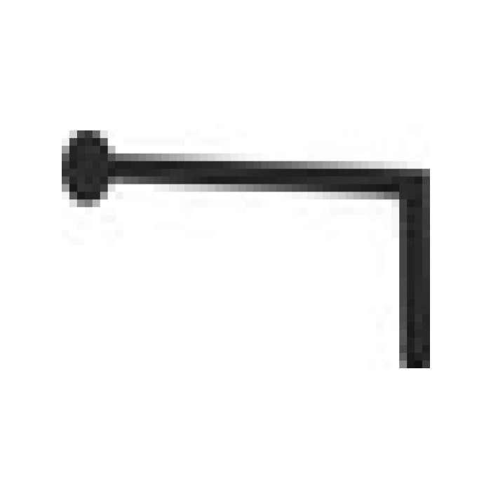 VitrA Origin A4263136 Duvardan Duş Dirseği, 90 Derece, Mat Siyah