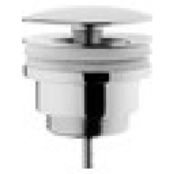 VitrA Origin A45148 Yuvarlak Lavabo Süzgeci, Universal, Sabit, Krom