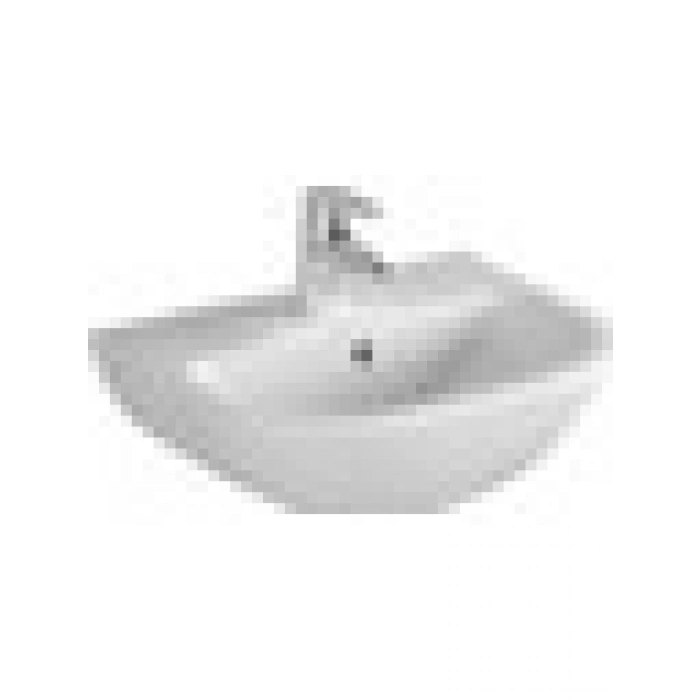 VitrA S20 Lavabo 50 Cm Orta Armatür Delikli Su Taşma Delikli 5501L003-0001