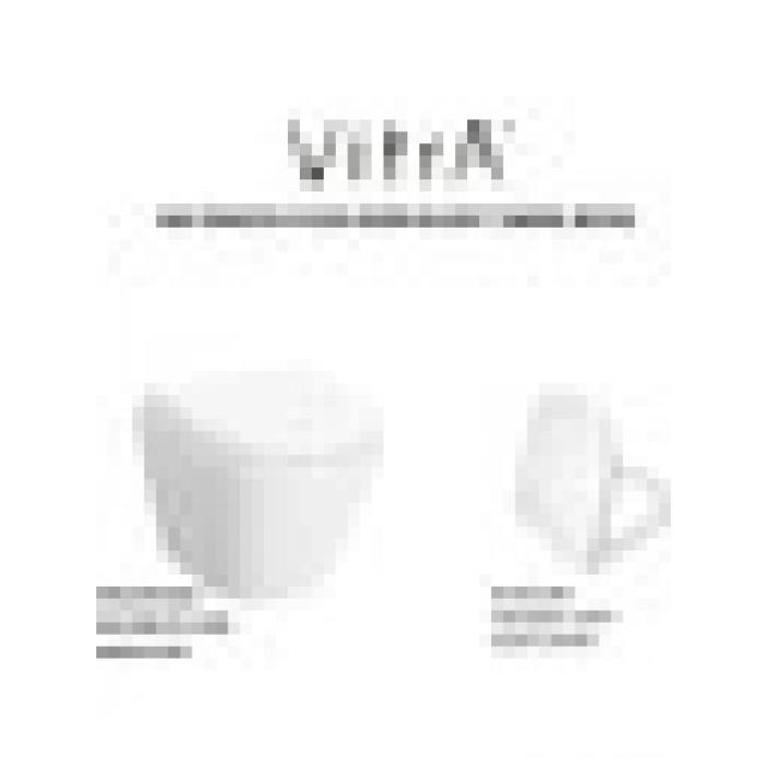 VitrA S60 Smooth Flush Asma Klozet 7510L003-0090, Vitra Universal 2 Soft Klozet Kapağı 121-003-909