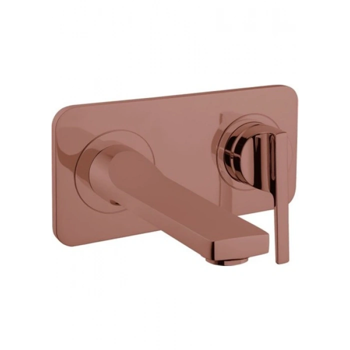 Vitra Suit L A4248626 Ankastre Lavabo Bataryası, Bakır