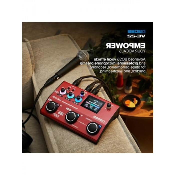 Vocal Performer Pedalı, Sesinizi Güçlendirmek için