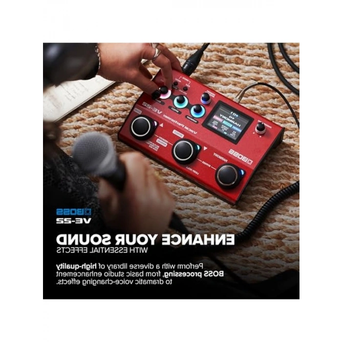 Vocal Performer Pedalı, Sesinizi Güçlendirmek için