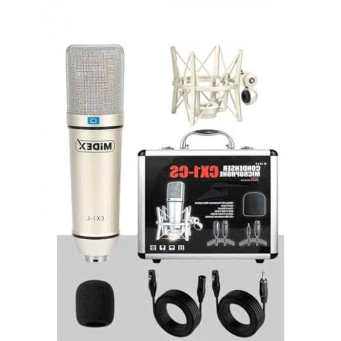 Vokal Paket ile Stüdyo Ekipman Seti, 6 Kanal Mikser