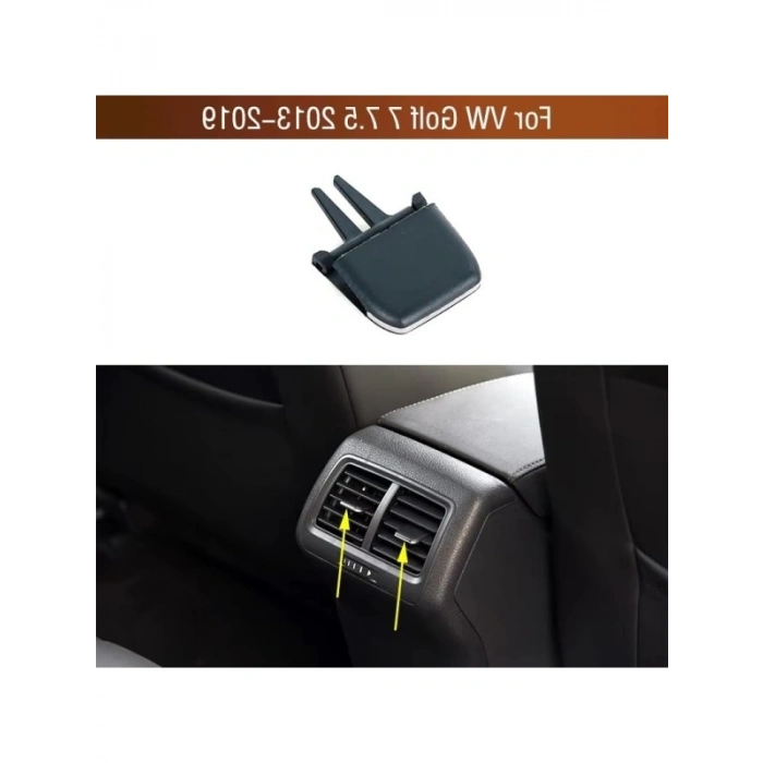 Volkswagen Golf 7 ve 7.5 Uyumlu Arka Klima Izgara Yönlendirme Klipsi