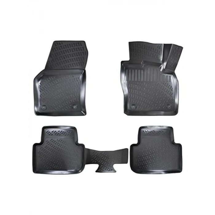 Volkswagen Tiguan I 2007-2017 Uyumlu 3D Havuzlu Paspas