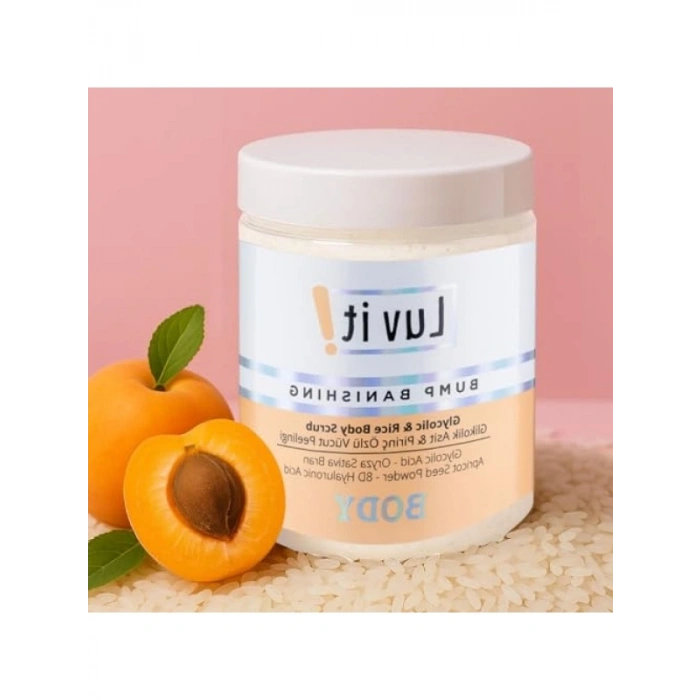 Vücut Peelingi - Pirinç ve Kayısı Çekirdeği ile