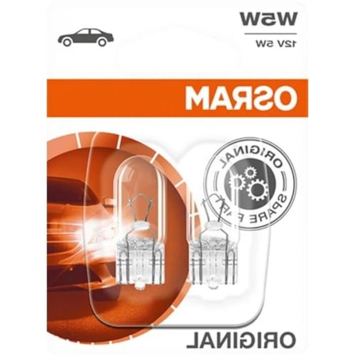 W5 W Halojen Ampul - 12V 5W Yedek Parça