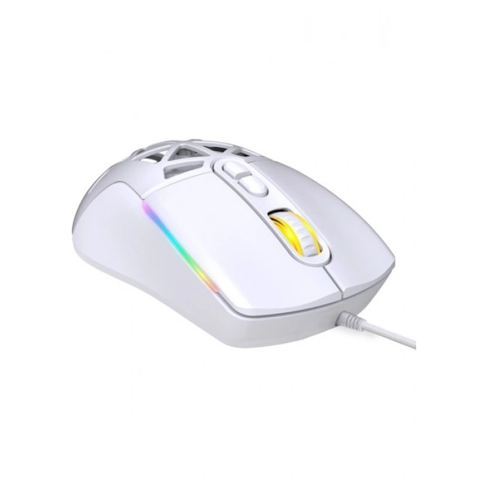 Warp WRP-O12800-B 12800 Dpi Wide Rgb Özel Abs Doku Reflex Örgü Kablolu Siyah Gaming Mouse