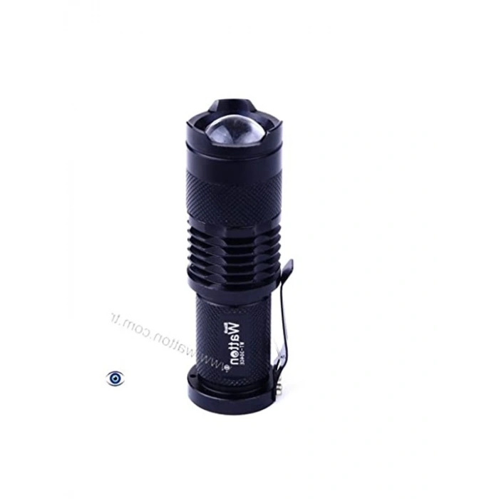 Watton WT-304 ni Güçlü Şarjlı Pilli EL Feneri