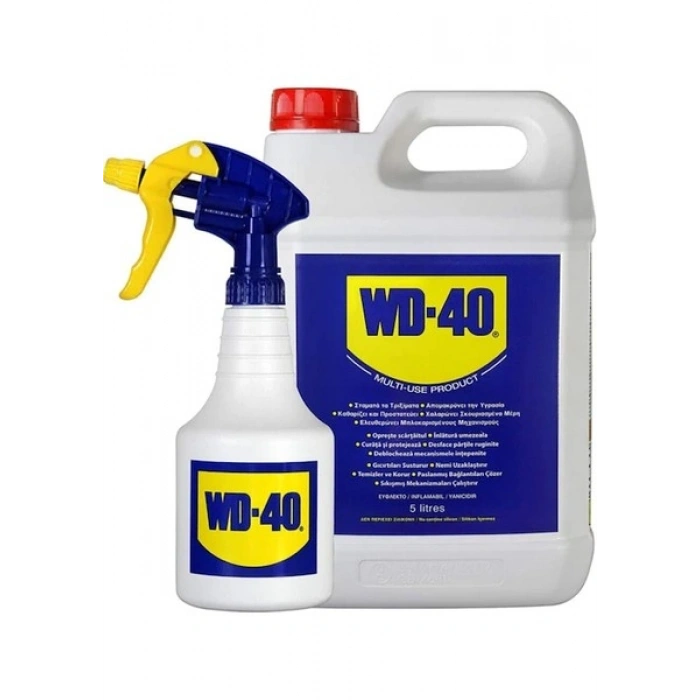 Wd-40 Çok Amaçlı Pas Sökücü 5 Lt Plastik Bidon Wd 40