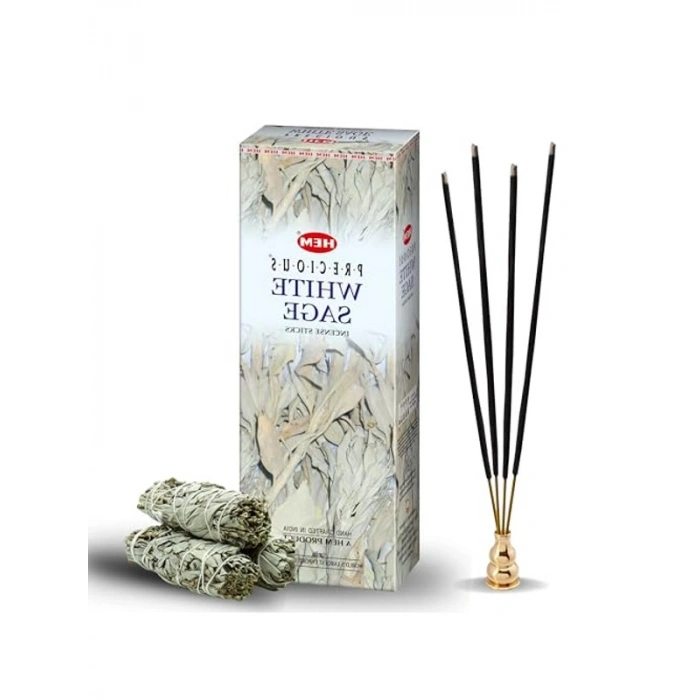 Weisser Adaçayı 100 tütsü çubuğu (5 x 20 Stick Paket)