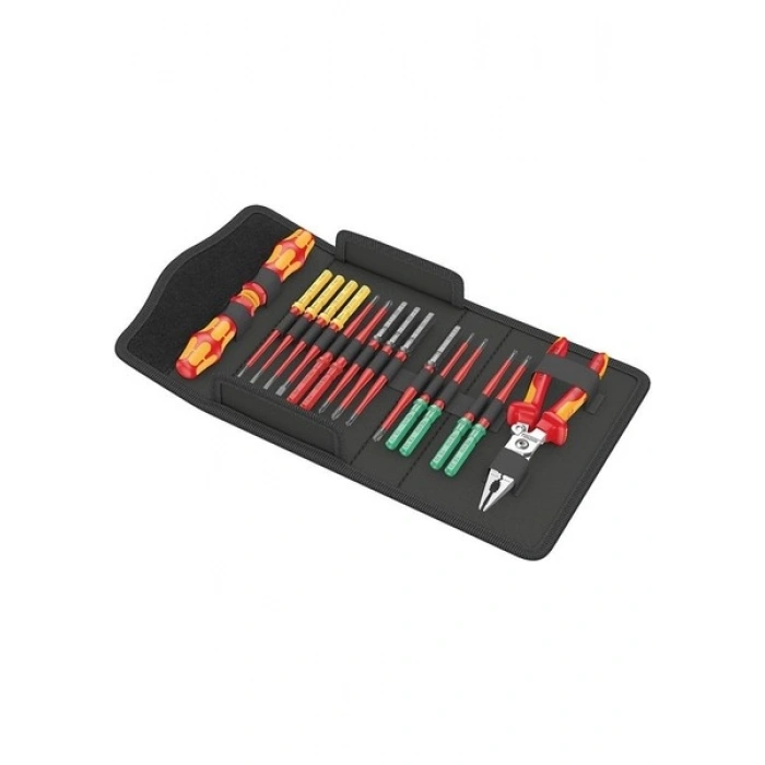 Wera Kraftform Kompact Vde 17 Parça 1000 Volt Izoleli Tornavida Takımı (05006612001)