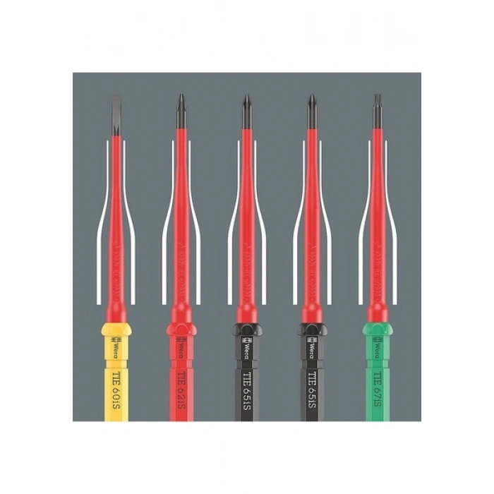 Wera Kraftform Kompact Vde 17 Parça 1000 Volt Izoleli Tornavida Takımı (05006612001)