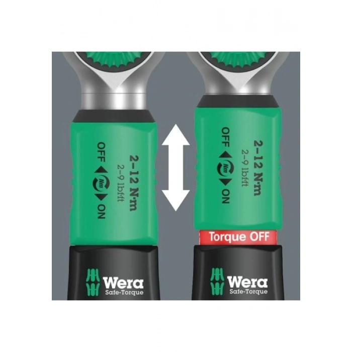 Wera Safe-Torque A1 Tork Anahtar Seti, 1/4 kare kafa, 2-12 Nm - 05075830001