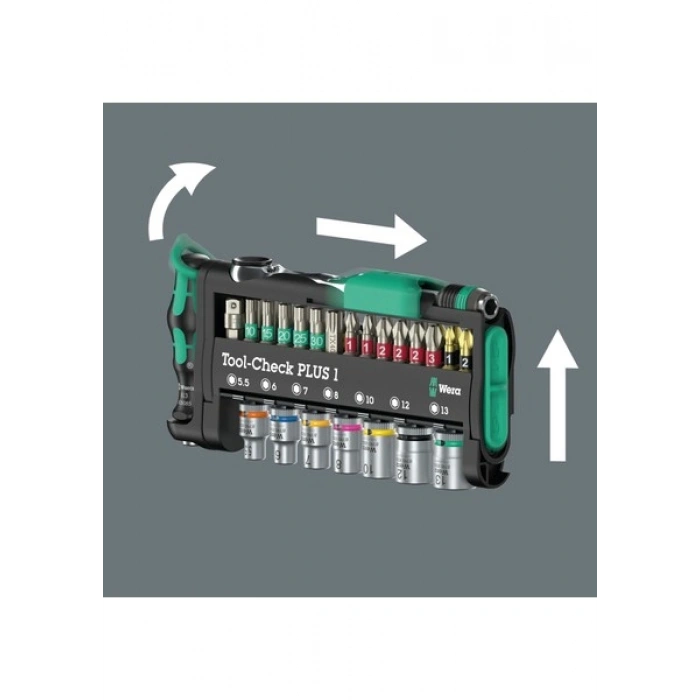 Wera Tool-Check Plus 1 - 05049055001 - Babalar Gününe Özel Şişe Açacağı Hediyeli