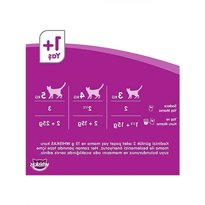 Whiskas Sığırlı Konserve Yaş Kedi Maması, 400 G