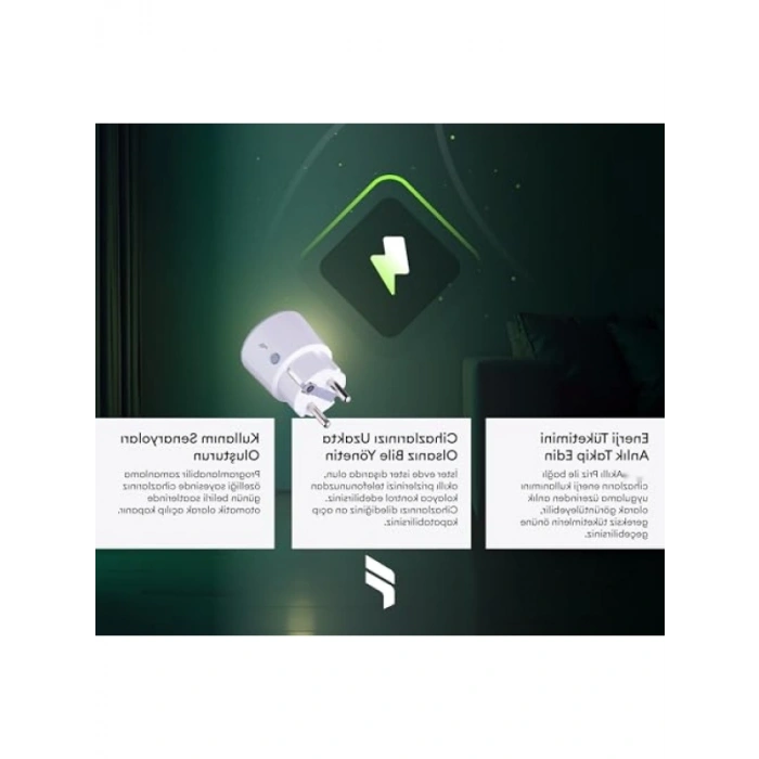 Wi-Fi Akıllı Priz - Uzaktan Kontrol ve Akıllı Yönetim