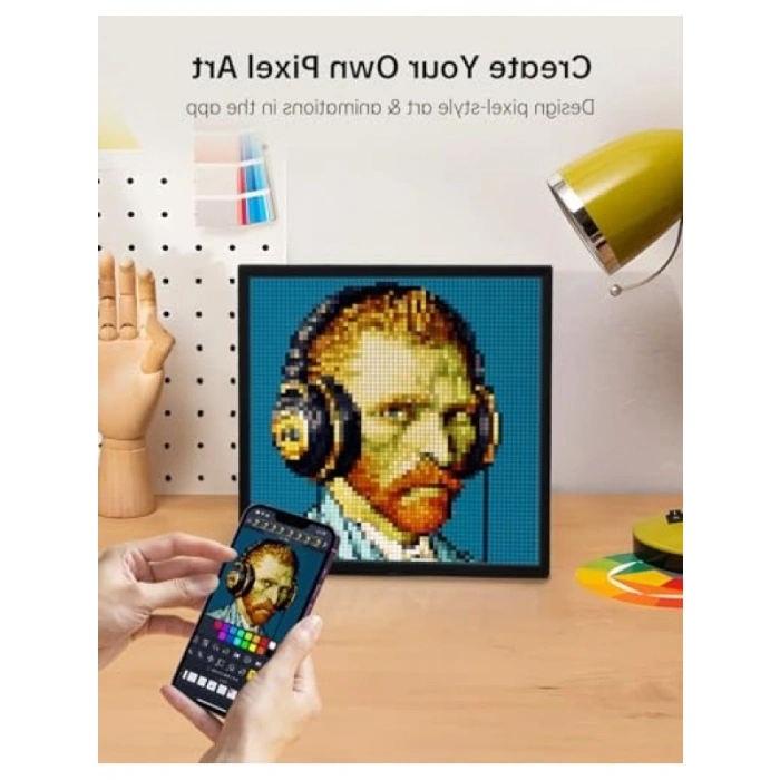 WiFi Piksel Sanat Ekranı - 64 x 64 LED Panel