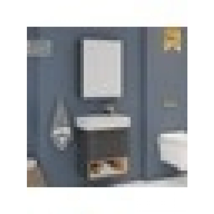 Wons Berlin 50 cm Antrasit Banyo Dolabı
