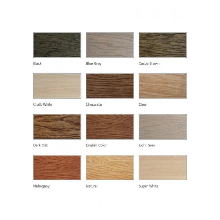 Wood Oil 2c-Ahşaplar Için Çift Komponentli Yağ Super WHITE-0,300 Lt