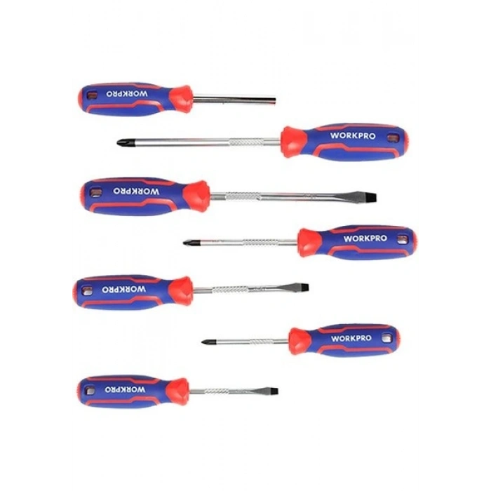 Workpro WP200518 56 Parça Cr-V Manyetik Profesyonel Tornavida & Bits Uç Seti