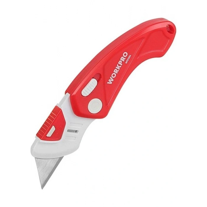 Workpro WP211004 Plastik Gövde Katlanır Rötuş Maket Bıçağı